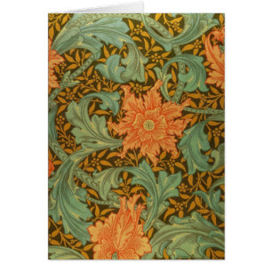 William Morris Single Stem Pattern Art Nouveau