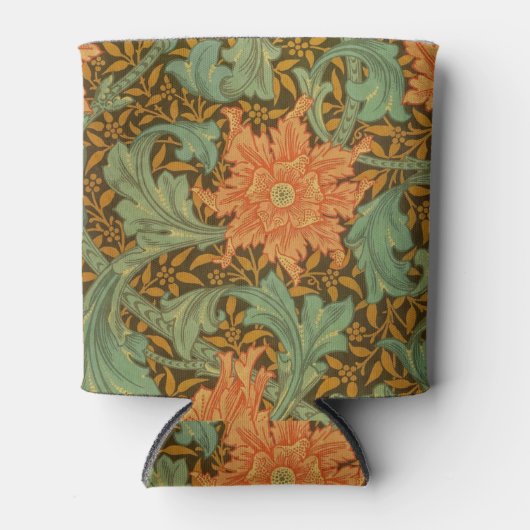 William Morris Single Stem Pattern Art Nouveau Dosenkühler (Vorderseite)