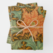 William Morris Single Stem Pattern Art Nouveau Geschenkpapier Set (Beispiel)
