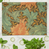 William Morris Single Stem Pattern Art Nouveau Handtuch (Gefaltet)