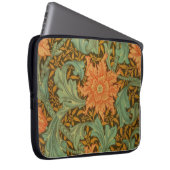 William Morris Single Stem Pattern Art Nouveau Laptopschutzhülle (Vorne Rechts)