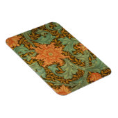 William Morris Single Stem Pattern Art Nouveau Magnet (Rechte Seite)