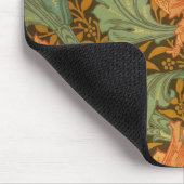 William Morris Single Stem Pattern Art Nouveau Mousepad (Ecke)