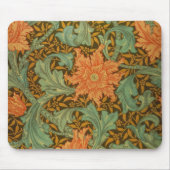 William Morris Single Stem Pattern Art Nouveau Mousepad (Vorne)