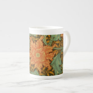 William Morris Single Stem Pattern Art Nouveau Porzellantasse