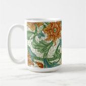 William Morris Single Stem Vintage Floral Blumen Kaffeetasse (Links)