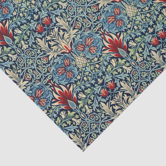 William Morris Snakehead Design Seidenpapier (Ausschnitt)