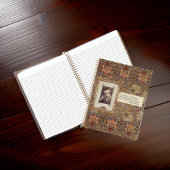 WILLIAM *MORRIS SNAKEHEAD ROTES GOLD NOTIZBLOCK