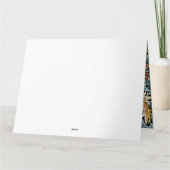 William Morris - Snakeshead Dankeskarte (Rückseite)