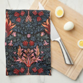 William Morris Snakeshead Dark Pattern Geschirrtuch (Viertel Falte)