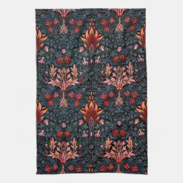 William Morris Snakeshead Dark Pattern Geschirrtuch