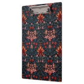 William Morris Snakeshead Dark Pattern Klemmbrett (Links)