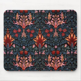 William Morris Snakeshead Dark Pattern Mousepad