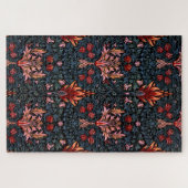 William Morris Snakeshead Dark Pattern Puzzle (Horizontal)