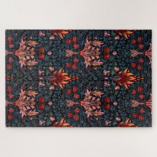 William Morris Snakeshead Dark Pattern Puzzle (Horizontal)