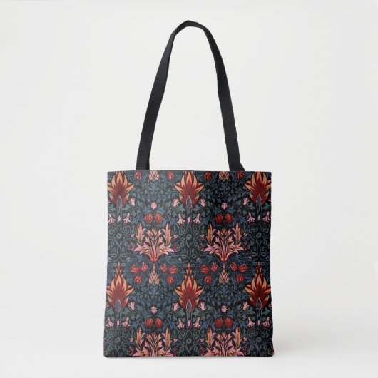 William Morris Snakeshead Dark Pattern Tasche (Vorderseite)