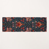 William Morris Snakeshead Dark Pattern Yogamatte (Vorderseite (Horizontal))