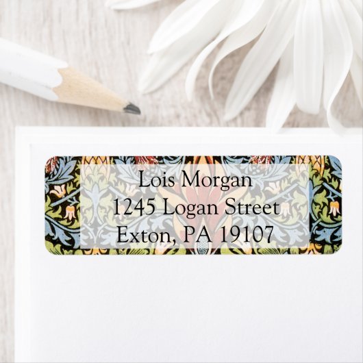 William Morris Snakeshead Design (Insitu)