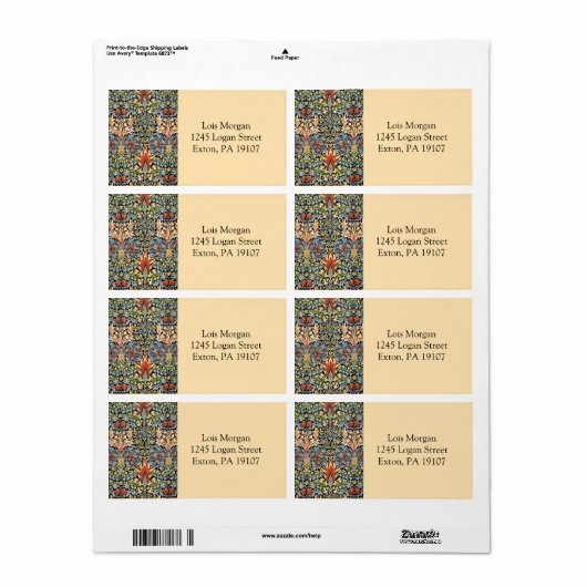 William Morris Snakeshead Design (Vorne)