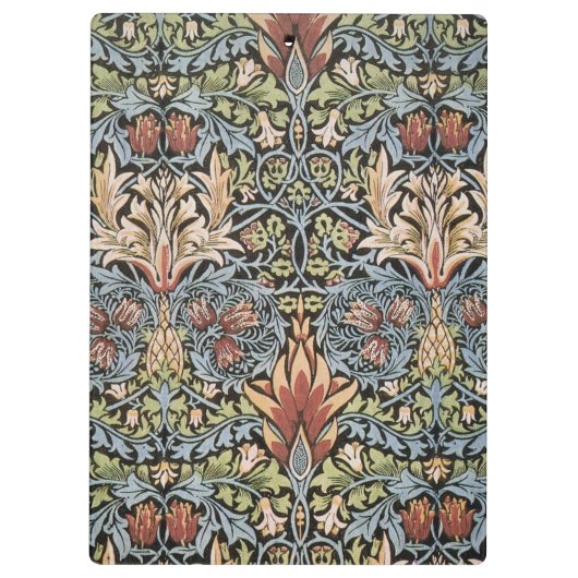 William Morris. Snakeshead Design. Klemmbrett (Rückseite)