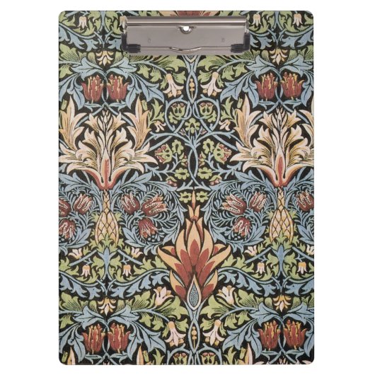 William Morris. Snakeshead Design. Klemmbrett (Vorderseite)