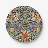 William Morris Snakeshead Design Pappteller (Vorderseite)