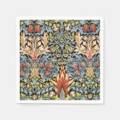 William Morris Snakeshead Design Serviette (Vorderseite)