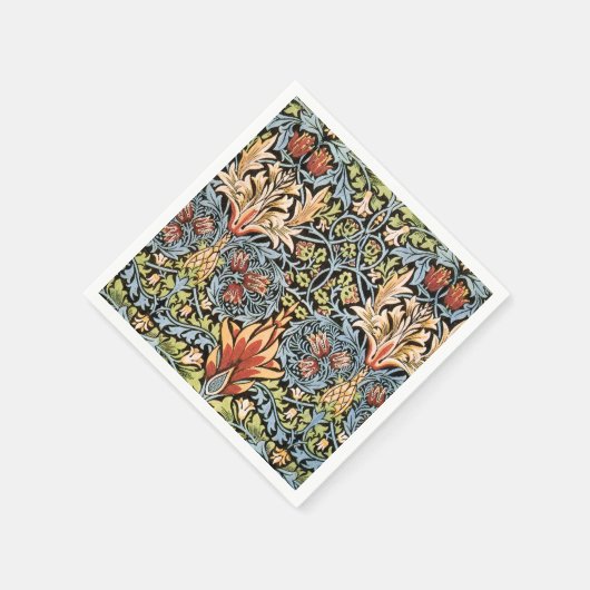 William Morris Snakeshead Design Serviette (Ecke)
