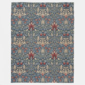 William Morris: Snakeshead Fleece Blanket (Vorderseite)