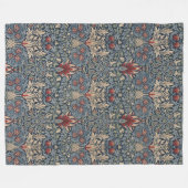 William Morris: Snakeshead Fleece Blanket (Vorderseite (Horizontal))