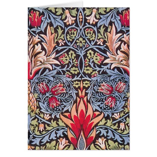 William Morris Snakeshead Floral Art Nouveau (Vorne)