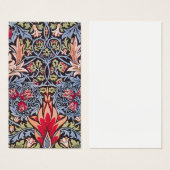 William Morris Snakeshead Floral Art Nouveau (Vorne & Hinten)