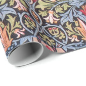 William Morris Snakeshead Floral Art Nouveau Geschenkpapier (Rolleneckpunkt)