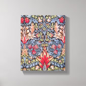 William Morris Snakeshead Floral Art Nouveau Leinwanddruck (Vorderseite)