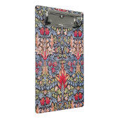 William Morris Snakeshead Floral Art Nouveau Mini Klemmbrett (Schrägansicht)