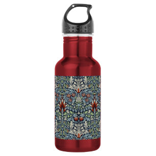 William Morris Snakeshead Floral Classic Botanical Edelstahlflasche