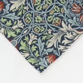 William Morris Snakeshead Floral Classic Botanical Fleecedecke (Ecke)