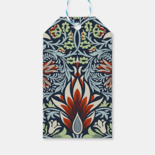 William Morris Snakeshead Floral Classic Botanical Geschenkanhänger