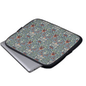 William Morris Snakeshead Floral Classic Botanical Laptopschutzhülle (Vorne Knopf)