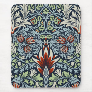 William Morris Snakeshead Floral Classic Botanical Mousepad