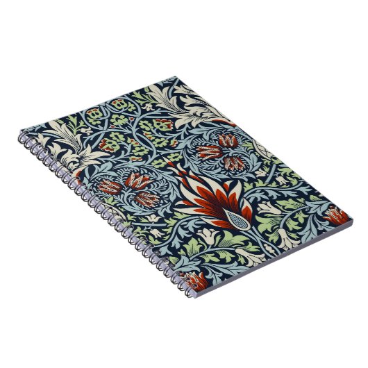 William Morris Snakeshead Floral Classic Botanical Notizblock (Rechte Seite)
