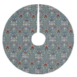 William Morris Snakeshead Floral Classic Botanical Polyester Weihnachtsbaumdecke
