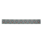 William Morris Snakeshead Floral Classic Botanical Satinband (Vorderseite)