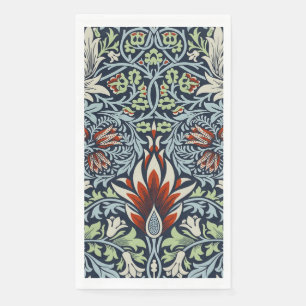 William Morris Snakeshead Floral Classic Botanical Serviette