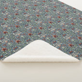 William Morris Snakeshead Floral Classic Botanical Sherpadecke (3/4)