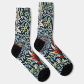 William Morris Snakeshead Floral Classic Botanical Socken (Rechts)
