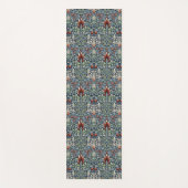 William Morris Snakeshead Floral Classic Botanical Yogamatte (Vorderseite)
