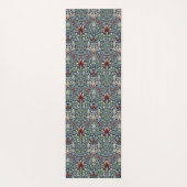 William Morris Snakeshead Floral Classic Botanical Yogamatte (Rückseite)