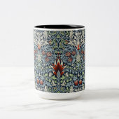 William Morris Snakeshead Floral Classic Botanical Zweifarbige Tasse (Mittel)