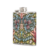 William Morris Snakeshead Floral Pattern Flachmann (Links)